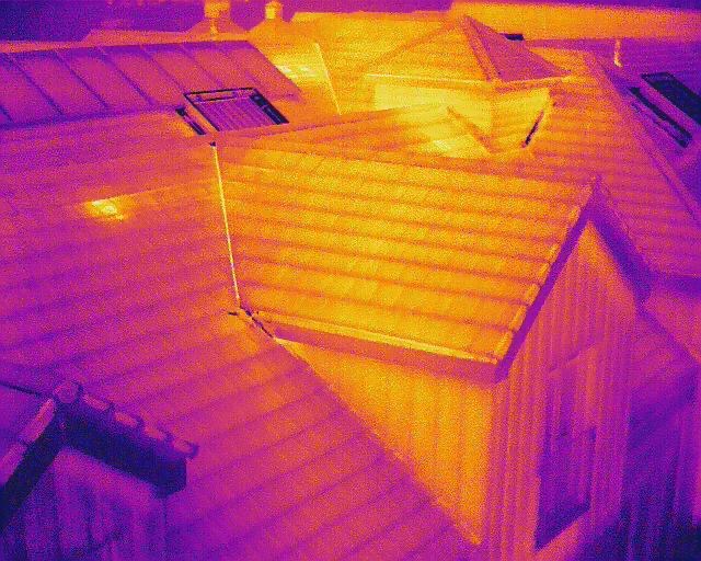 Thermal Imaging Roof Survey Image Worcester